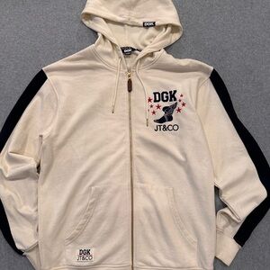 Vintage DGK X JT&co zip up
